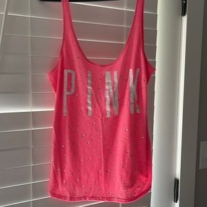 NWOT-PINK Tank. Size S
